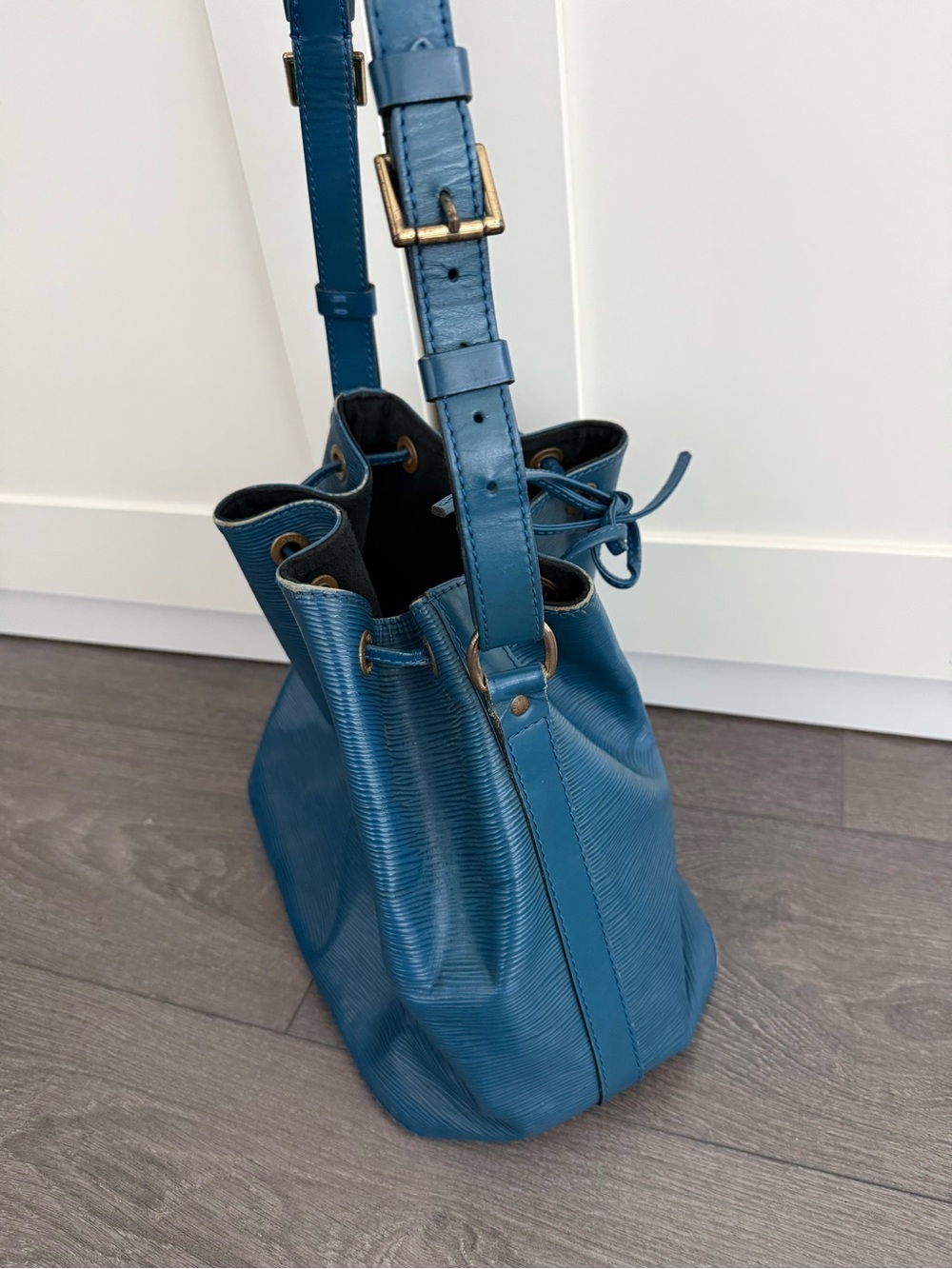 Louis Vuitton Epi Petit Noe shoulder bucket bag authentic handbag vintage - Picture 4 of 14